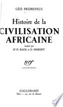 Histoire de la civilisation africaine
