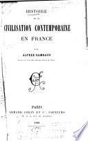 Histoire de la civilisation contemporaine en France
