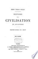 Histoire de la civilisation en Angleterre