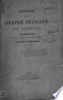 Histoire de la colonie française du Sénégal