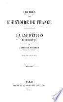 Histoire de la conquête de l'Angeterre par les Normands