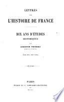 Histoire de la conquête de l'Angleterre par les Normands