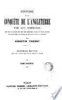 Histoire de la conquête de l'Angleterre par les Normands