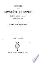 Histoire de la conquête de Naples par Charles d'Anjou frère de Saint Louis