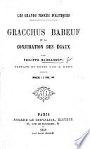Histoire de la conspiration pour l'égalité dite de Babeuf ... Nouvelle édition