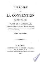 Histoire de la Convention Nationale