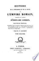 Histoire de la décadence et de la chute de l'empire Romain