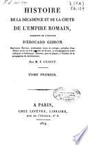 Histoire de la décadence et de la chute de l'Empire romain