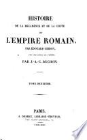 Histoire de la decadence et de la chute de l'Empire Roman