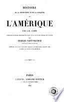 Histoire de la découverte et de la conquête de l'Amérique
