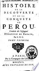 Histoire de la découverte et de la conquête du Pérou