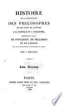 Histoire de la détention des philosophes et des gens de lettres à la Bastille et à Vincennes
