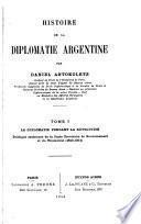 Histoire de la diplomatie argentine