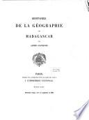 Histoire de la géographie de Madagascar