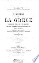 Histoire de la Grèce, depuis les temps les plus reculés