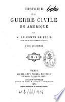 Histoire de la guerre civile en Amérique