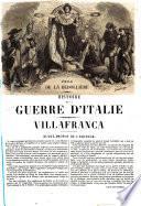 Histoire de la guerre d'Italie Villafranca