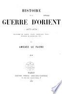 Histoire de la guerre d'Orient
