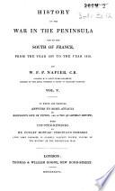 Histoire de la guerre dans la Péninsule et dans le Midi de la France, depuis l'année 1807 jusqu'à l'année 1814
