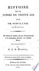 Histoire de la Guerre de Trente Ans