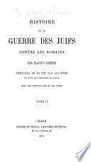 Histoire de la guerre des juifs contre les romanins