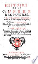 Histoire de la guerre des Pays-Bas