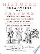 Histoire de la guerre des Pays-Bas