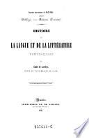 Histoire de la langue et de la littérature provençales