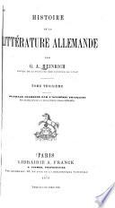 Histoire de la littérature allemande