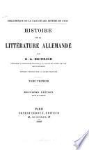 Histoire de la littérature allemande