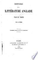 Histoire de la littérature anglaise