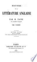 Histoire de la littérature anglaise