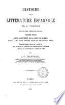 Histoire de la littérature espagnole