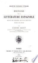 Histoire de la littérature espagnole