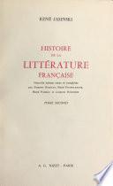Histoire de la littérature française (2)