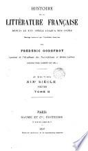 Histoire de la Littérature Française depuis le XVIe siècle jusqu'à nos jours, 2