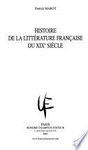 Histoire de la littérature française du XIXe siècle