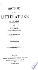 Histoire de la littérature française