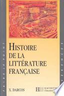 Histoire de la littérature française