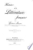 Histoire de la littérature francaise