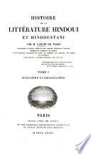 Histoire de la littérature Hindoui et hindoustani: Biographie et bibliographie