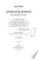 Histoire de la littérature hindoui et hindoustani
