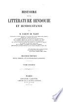Histoire de la littérature hindoui et hindoustani