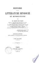 Histoire de la litterature hindouie et hindoustanie par M. Garcin de Tassy