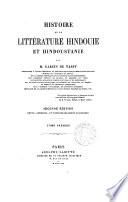 Histoire de la litterature hindouie et hindoustanie par M. Garcin de Tassy