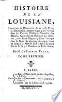 Histoire de la Louisiana