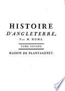 Histoire de la maison de Plantagenet sur le trône d'Angleterre