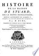 Histoire de la maison de Stuard sur le trône d'Angleterre