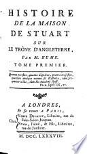 Histoire de la maison de Stuart sur le trône d'Angleterre