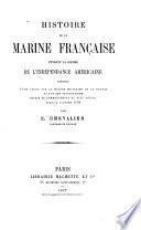 Histoire de la marine française pendant la guerre de l'indépendance américaine